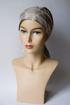 Chusta Basic Short ciemny piaskowy z białym nadrukiem