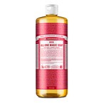 Mydło kastylijskie w płynie 18w1 Dr. Bronner's różane 945 ml.