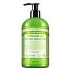 Mydło Organic Sugar Soap 4w1 Dr. Bronner's trawa cytrynowa z limonką 355 ml.
