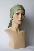 Chusta Basic Long przydymiony zielony