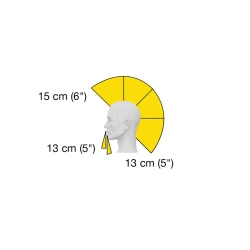 Główka treningowa męska z brodą PIVOT POINT Juliano