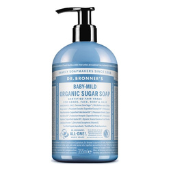 Mydło Organic Sugar Soap 4w1 Dr. Bronner's baby mild 355 ml.