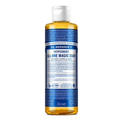 Mydło kastylijskie w płynie 18w1 Dr. Bronner's miętowe 240 ml.