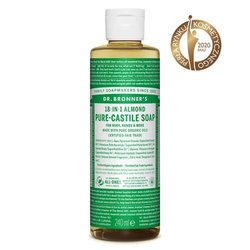 Mydło kastylijskie w płynie 18w1 Dr. Bronner's migdałowe 240 ml.