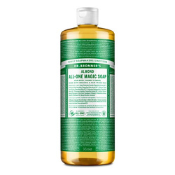 Mydło kastylijskie w płynie 18w1 Dr. Bronner's migdałowe 945 ml.