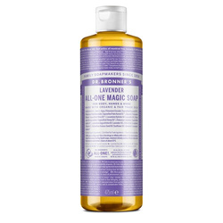 Mydło kastylijskie w płynie 18w1 Dr. Bronner's lawendowe 475 ml.