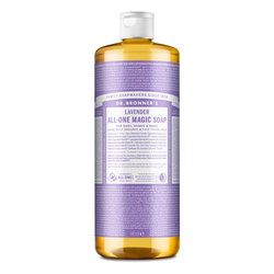 Mydło kastylijskie w płynie 18w1 Dr. Bronner's lawendowe 945 ml.