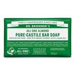Mydło w kostce Dr. Bronner's - migdałowe 140g