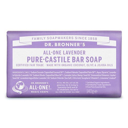 Mydło w kostce Dr. Bronner's - lawendowe 140g