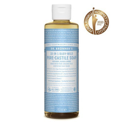 Mydło kastylijskie w płynie 18w1 Dr. Bronner's Baby Mild 240 ml.