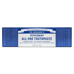 Organiczna pasta do zębów Dr. Bronner's Peppermint 140g/105 ml.