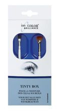 TINTY BOX - zestaw pędzelków do farbowania brwi i rzęs