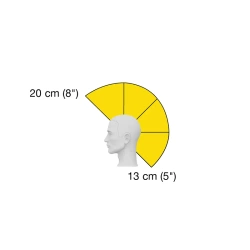 Główka treningowa męska PIVOT POINT Cole 20 cm