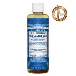 Mydło kastylijskie w płynie 18w1 Dr. Bronner's miętowe 240 ml.