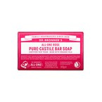 Mydło w kostce Dr. Bronner's - różane 140g