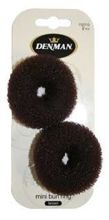 Wypełniacz do koków DENMAN Mini brąz okrągły 2 szt.