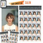 Hair Concept 3D SALON - wersja tablet - symulacja 1000 fryzur z foto klienta