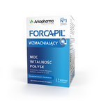 Forcapil® Wzmacniający 60 szt. kapsułki - moc, witalność, połysk włosów i paznokci