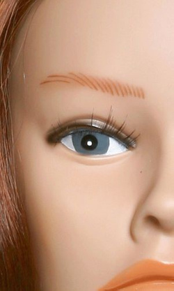 Główka treningowa ADINA 35 cm średni brąz